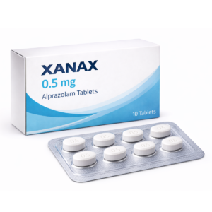Generic Alprazolam tablets blister pack for anxiety and panic disorder management