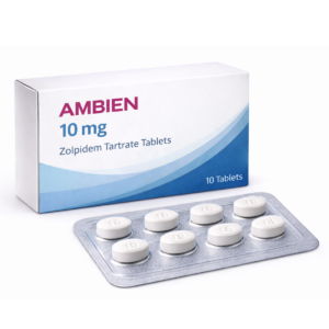 Generic Zolpidem 10mg tablets blister pack for insomnia and sleep support treatment